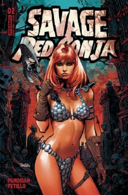 Savage Red Sonja [Dynamite] (2023) 2 (Main Dan Panosian Cover)