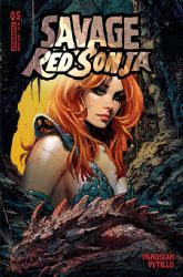 Savage Red Sonja [Dynamite] (2023) 5 (Main Dan Panosian Cover)