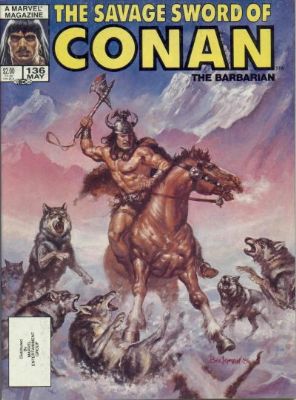 Savage Sword Of Conan (1974) 136 (Direct Edition)