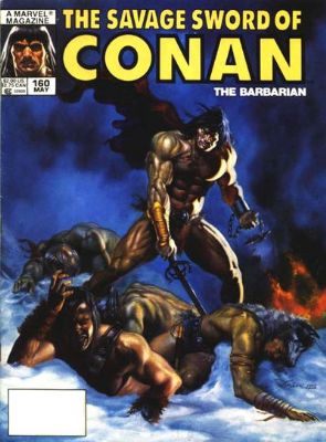 Savage Sword Of Conan (1974) 160 (Direct Edition)