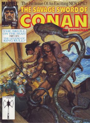 Savage Sword Of Conan (1974) 190 (Direct Edition)