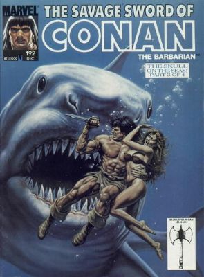Savage Sword Of Conan (1974) 192 (Direct Edition)