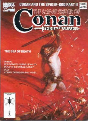 Savage Sword Of Conan (1974) 208 (Direct Edition)