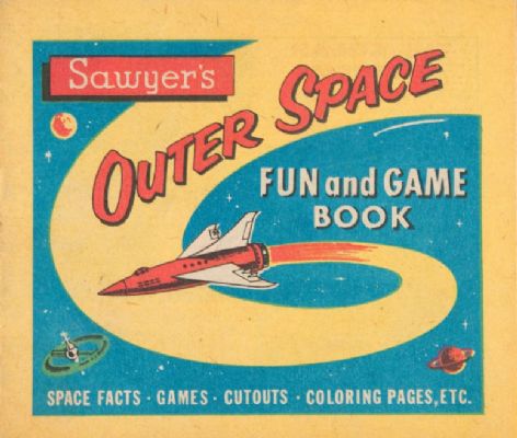 Sawyer's Outer Space Fun And Games Book [Sawyer's] (1950s) nn