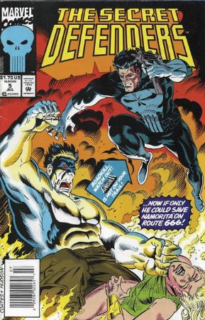 The Secret Defenders (1993) 5 (Newsstand Edition)