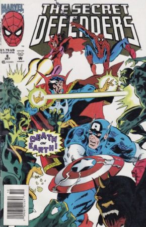 The Secret Defenders (1993) 8 (Newsstand Edition)