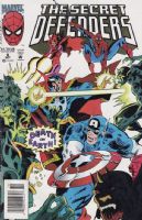 The Secret Defenders (1993) 8 (Newsstand Edition)