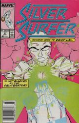 Silver Surfer (2nd Series) (1987) 21 (Newsstand)