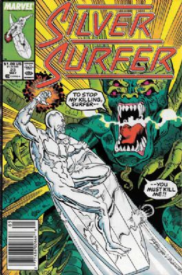 Silver Surfer (2nd Series) (1987) 23 (Mark Jewelers Edition)