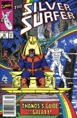 Silver Surfer (2nd Series) (1987) 35 (Newsstand)
