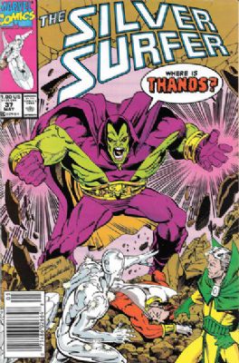 Silver Surfer (2nd Series) (1987) 37 (Newsstand)
