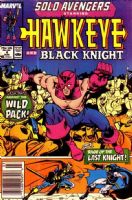 Solo Avengers (1987) 4 (Hawkeye And Black Knight) (Newsstand)