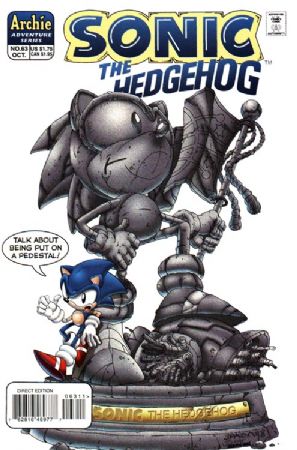 Sonic The Hedgehog (2nd Archie Series) (1993) 63 (Direct Edition)