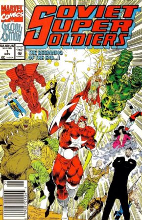 Soviet Super Soldiers (1992) 1 (Newsstand)