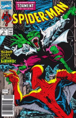 Spider-Man [1st Marvel Series] (1990) 2 (Newsstand)