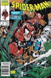 Spider-Man [1st Marvel Series] (1990) 5 (Newsstand)