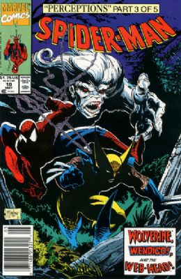 Spider-Man [1st Marvel Series] (1990) 10 (Newsstand)