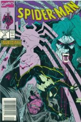 Spider-Man [1st Marvel Series] (1990) 14 (Newsstand)
