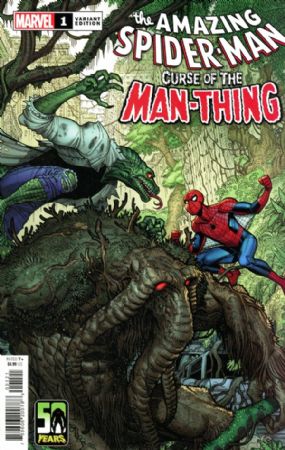 Spider-Man: Curse Of The Man-Thing [Marvel] (2021) 1 (Variant Nick Bradshaw Cover)