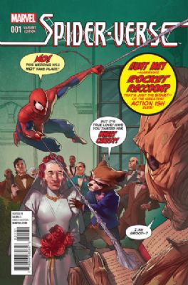 Spider-Verse (1st Series) (2015) 1 (Variant Rocket Racoon And Groot Cover)