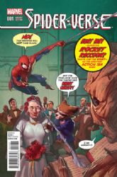 Spider-Verse (1st Series) (2015) 1 (Variant Rocket Racoon And Groot Cover)