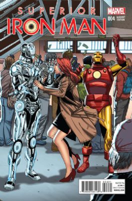 Superior Iron Man (2014) 4 (Variant 1:20 Salvador Larroca Cover)