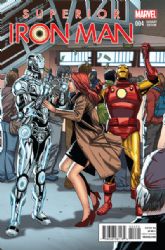 Superior Iron Man (2014) 4 (Variant 1:20 Salvador Larroca Cover)
