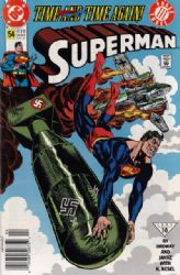 Superman (2nd Series) (1987) 54 (Newsstand Edition)