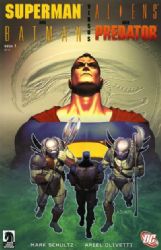 Superman And Batman Vs. Aliens And Predator (2007) 1