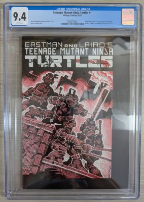 Teenage Mutant Ninja Turtles (1984) 1 (2nd Print) CGC  9.4 (White Pages)