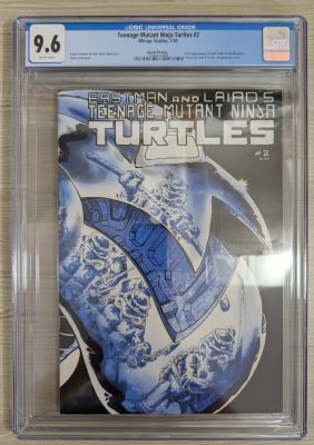 Teenage Mutant Ninja Turtles (1984) 2 (2nd Print) CGC  9.6 (White Pages)
