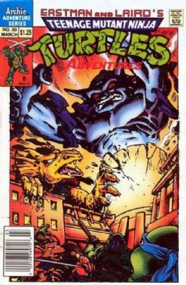 Teenage Mutant Ninja Turtles Adventures (2nd Series) (1989) 30 (Direct Edition)