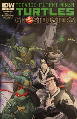 Teenage Mutant Ninja Turtles / Ghostbusters (2014) 1 (1st Print)