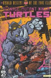 Teenage Mutant Ninja Turtles: The Untold Destiny Of The Foot Clan [IDW] (2024) 3 (Variant Kevin Anthony Catalan Cover)