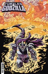 Teenage Mutant Ninja Turtles X Godzilla [IDW] (2025) 5 (Variant Juni Ba Cover)