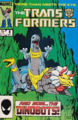 Transformers (1984) 8 (1st Print) (Direct Edition)