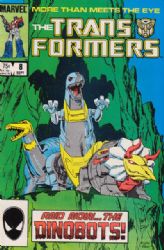Transformers (1984) 8 (1st Print) (Direct Edition)