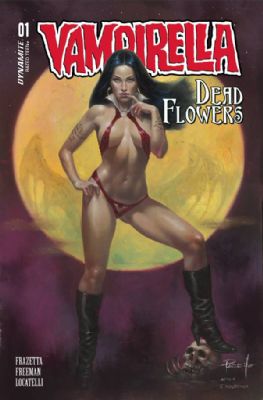 Vampirella Dead Flowers [Dynamite] (2023) 1 (Variant Lucio Parillo Foil Cover)
