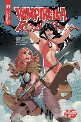 Vampirella / Red Sonja [Dynamite] (2019) 1 (Main Terry Dodson Cover)