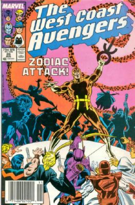 The West Coast Avengers [2nd Marvel Series] (1985) 26 (Mark Jewelers Edition)