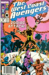 The West Coast Avengers [2nd Marvel Series] (1985) 26 (Mark Jewelers Edition)