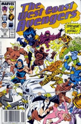 The West Coast Avengers [2nd Marvel Series] (1985) 28 (Mark Jewelers Edition)