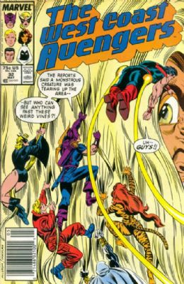The West Coast Avengers [2nd Marvel Series] (1985) 32 (Mark Jewelers)