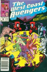 The West Coast Avengers [2nd Marvel Series] (1985) 40 (Mark Jewelers)
