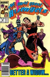 The West Coast Avengers [2nd Marvel Series] (1985) 44 (Newsstand Edition)