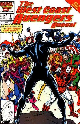 The West Coast Avengers Annual [2nd Marvel Series] (1985) 1 (Newsstand Edition)