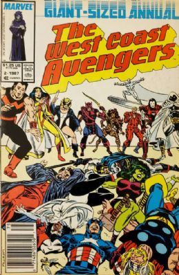 The West Coast Avengers Annual [2nd Marvel Series] (1985) 2 (Newsstand Edition)