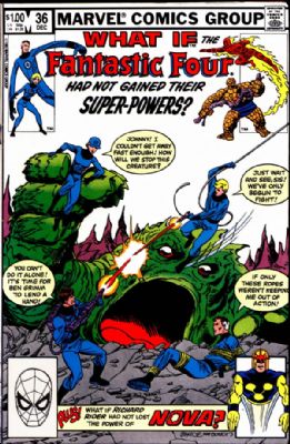 What If? (1st Series) (1977) 36 (Fantastic Four) (Newsstand)