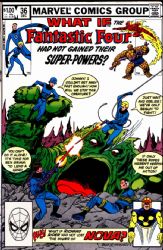 What If? (1st Series) (1977) 36 (Fantastic Four) (Newsstand)
