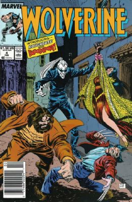 Wolverine (2nd Series) (1988) 4 (Newsstand)